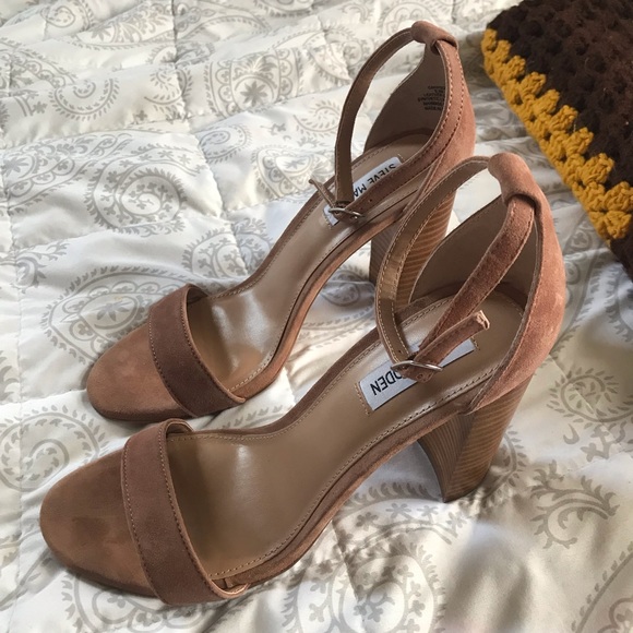 SOLD Steve Madden Carrson blush suede heels - Picture 5 of 7